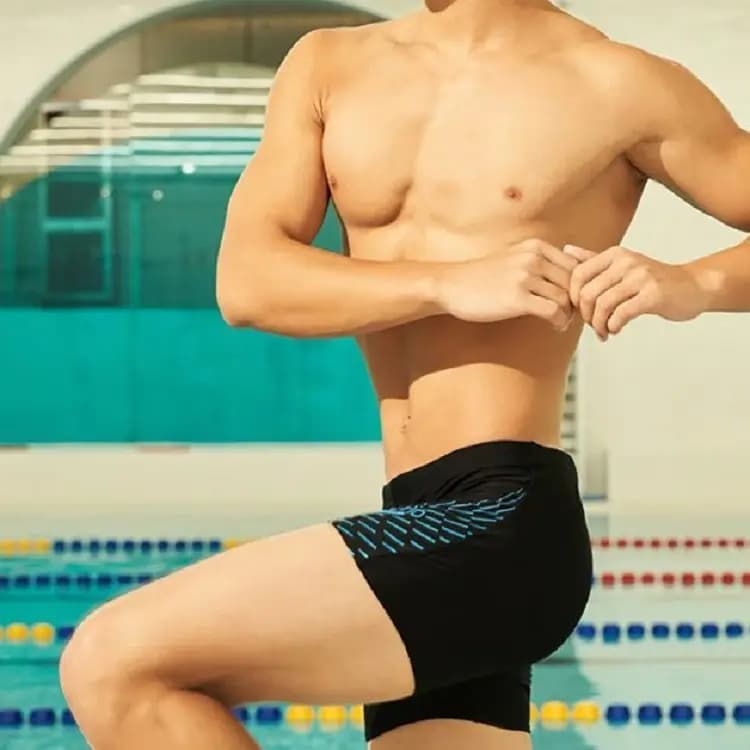 Speedo Kişi Üzgüçülük Şortu Mavi/Yaşıl 4