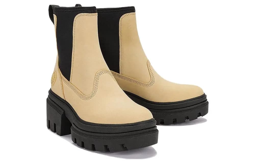 Timberland Women's Everleigh Chelsea Boot 'Light Yellow' 2