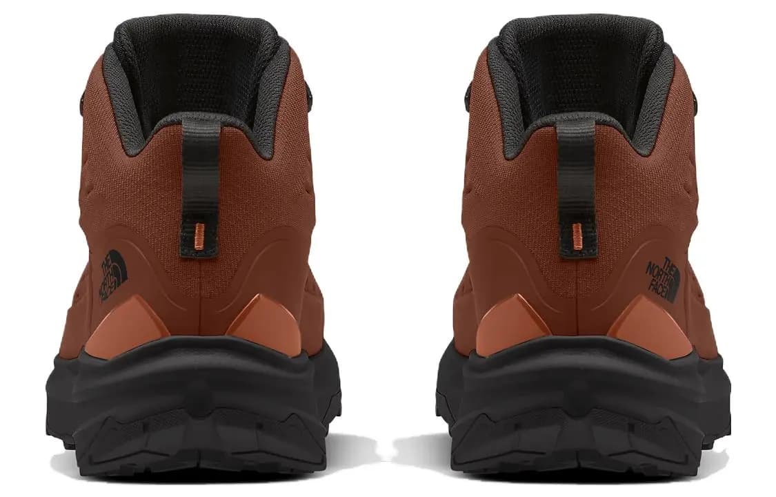 THE NORTH FACE Vectiv Exploris 2 Waterproof And Wear-resistant Short Outdoor Boots Men's Umber 3