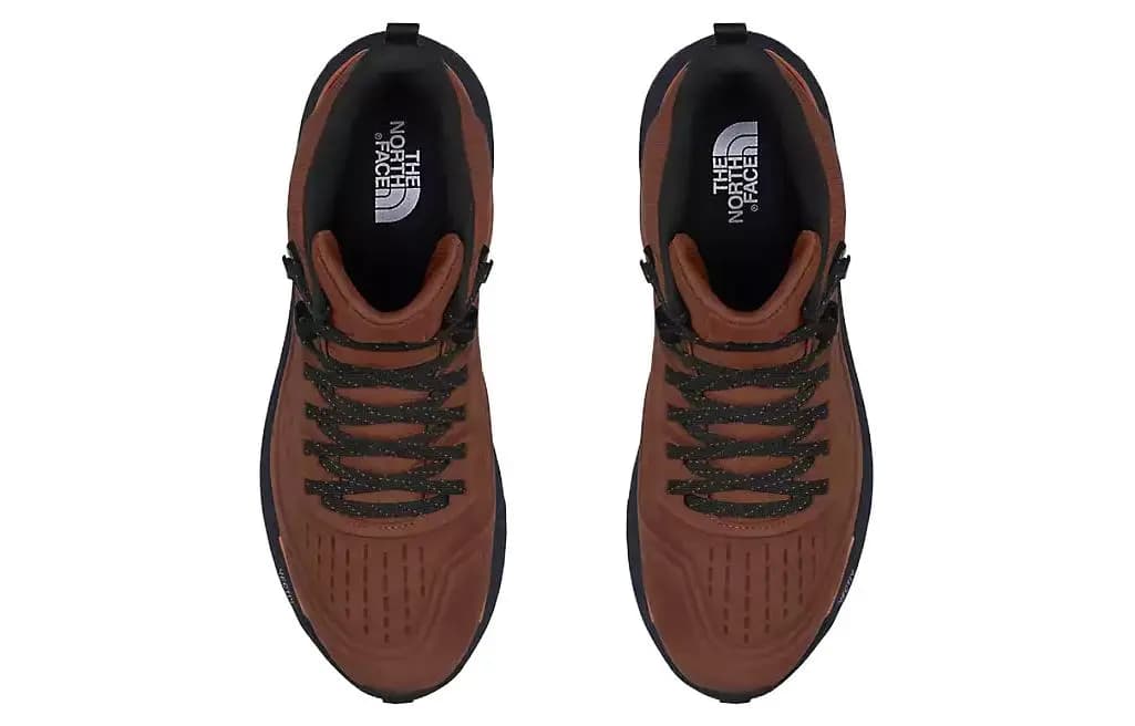 THE NORTH FACE Vectiv Exploris 2 Waterproof And Wear-resistant Short Outdoor Boots Men's Umber 2