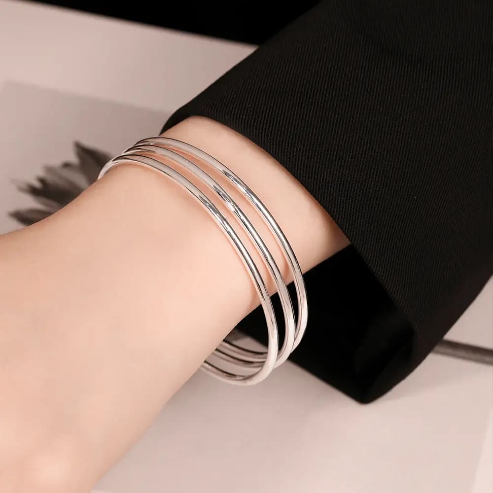 Ringlove Gümüş Bilərzik Unisex 3