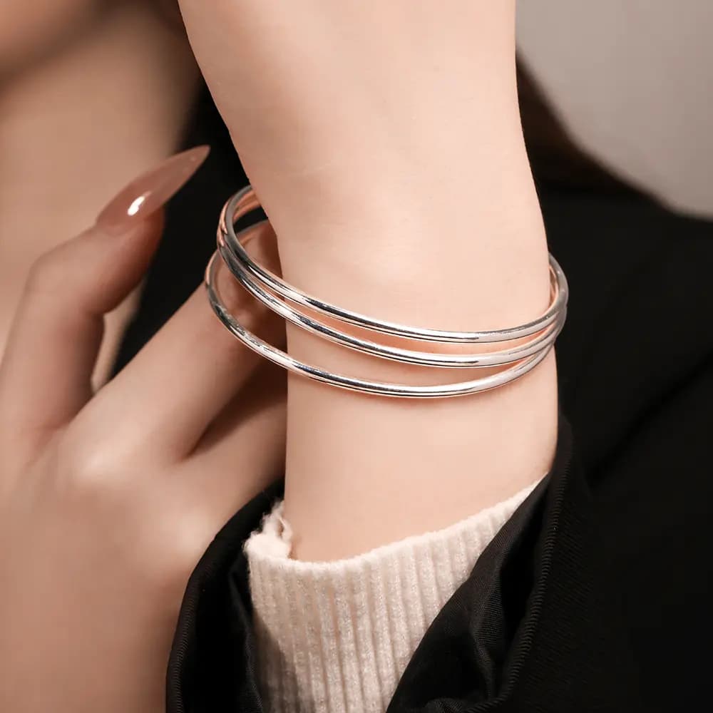 Ringlove Gümüş Bilərzik Unisex 7
