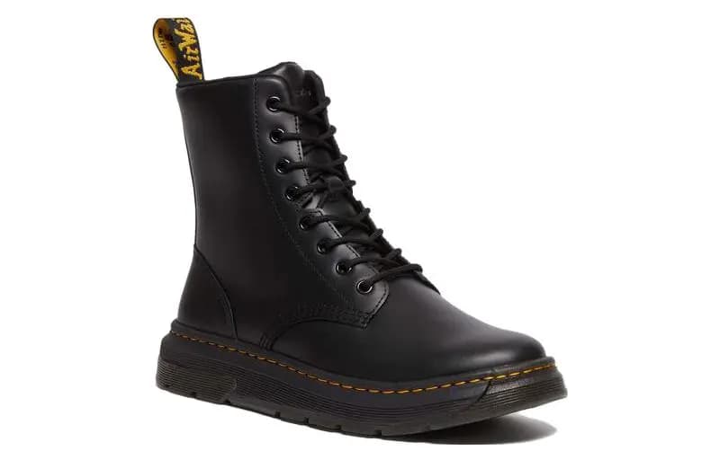 Dr.Martens Crewson Dəri Çəkmə Qara 3