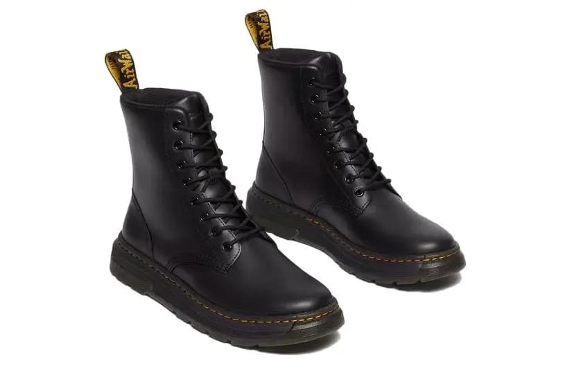 Dr.Martens Crewson Dəri Çəkmə Qara 2