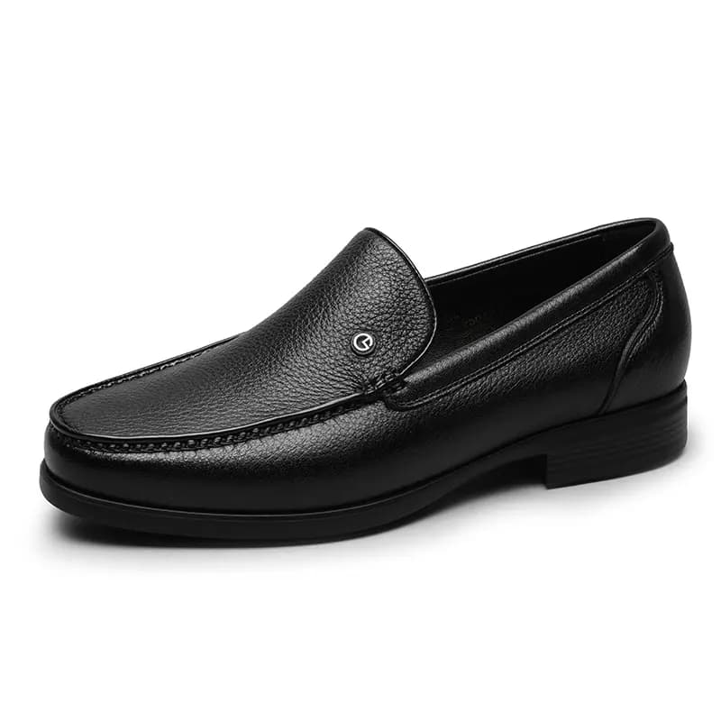 GOLDLION Kişi Loafer Ayaqqabısı Qara