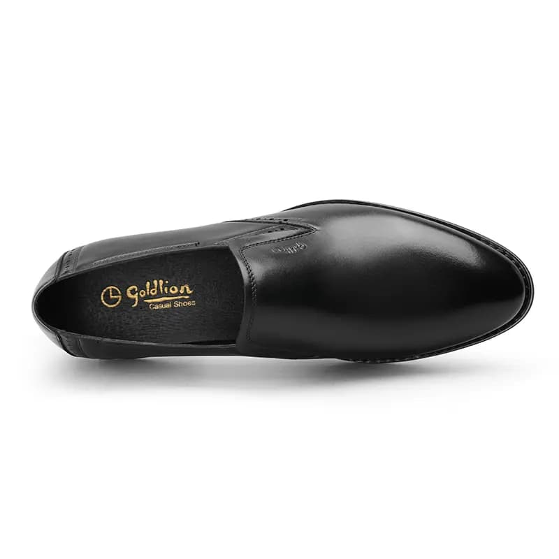 GOLDLION Slip-On Casual Formal Shoes Men's Black 3