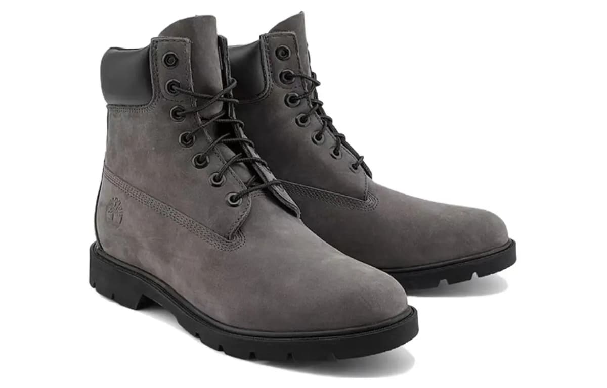 Timberland 6 Inch Premium Boot Junior 'Medium Grey' 4
