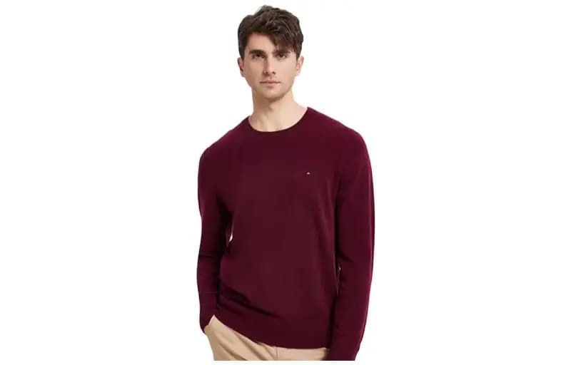 Tommy Hilfiger Kaşmir Sviter Kişi 6
