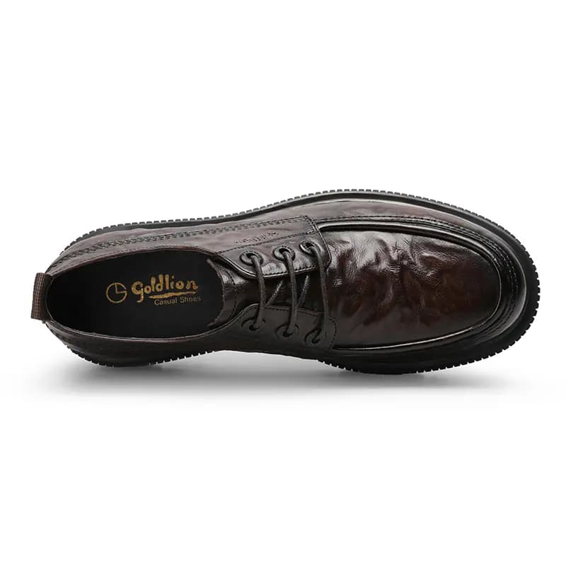 GOLDLION Comfortable Lace-Up Formal Shoes Men's 3