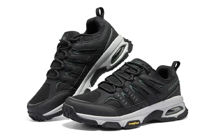 Skechers Kişi Casual Ayaqqabı Qara/Yaşıl 3