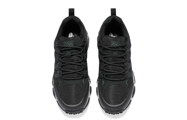Skechers Kişi Casual Ayaqqabı Qara/Yaşıl 4