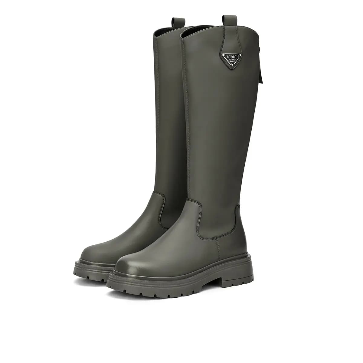 GEMEIQ Knee high Boots 4.8cm Women's 9