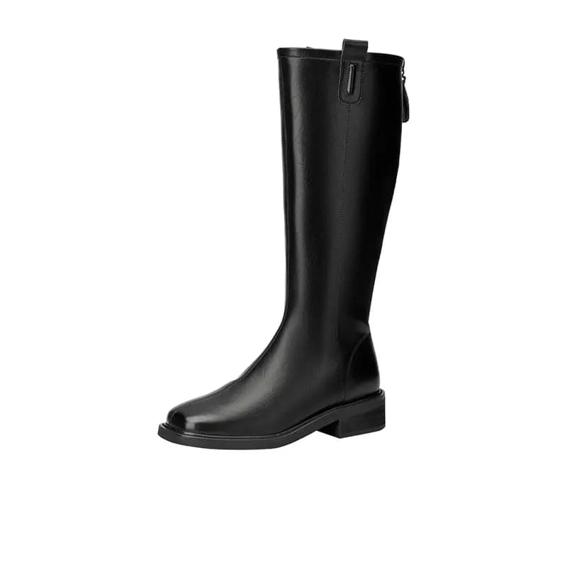 GEMEIQ Knee High Shoes 3.5cm Women's