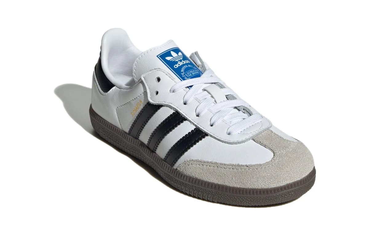 Adidas Samba OG Cloud White Core Black Gum PS 3