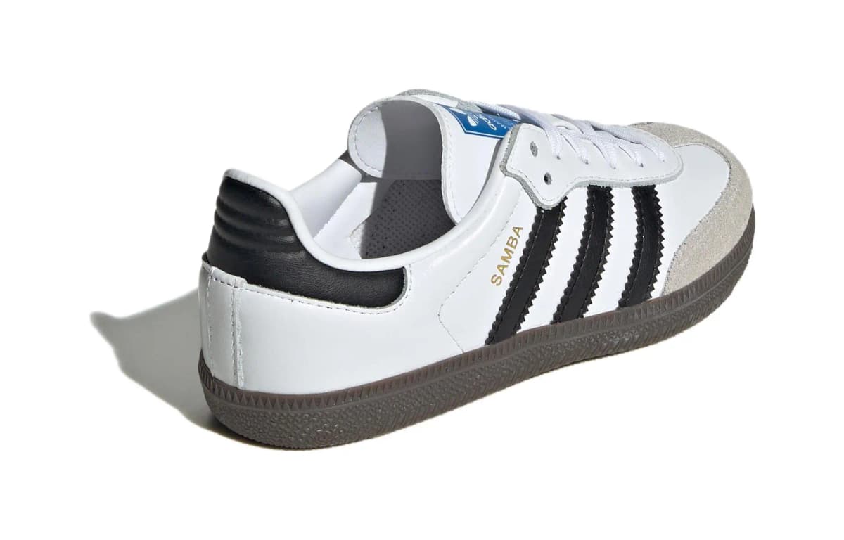 Adidas Samba OG Cloud White Core Black Gum PS 4