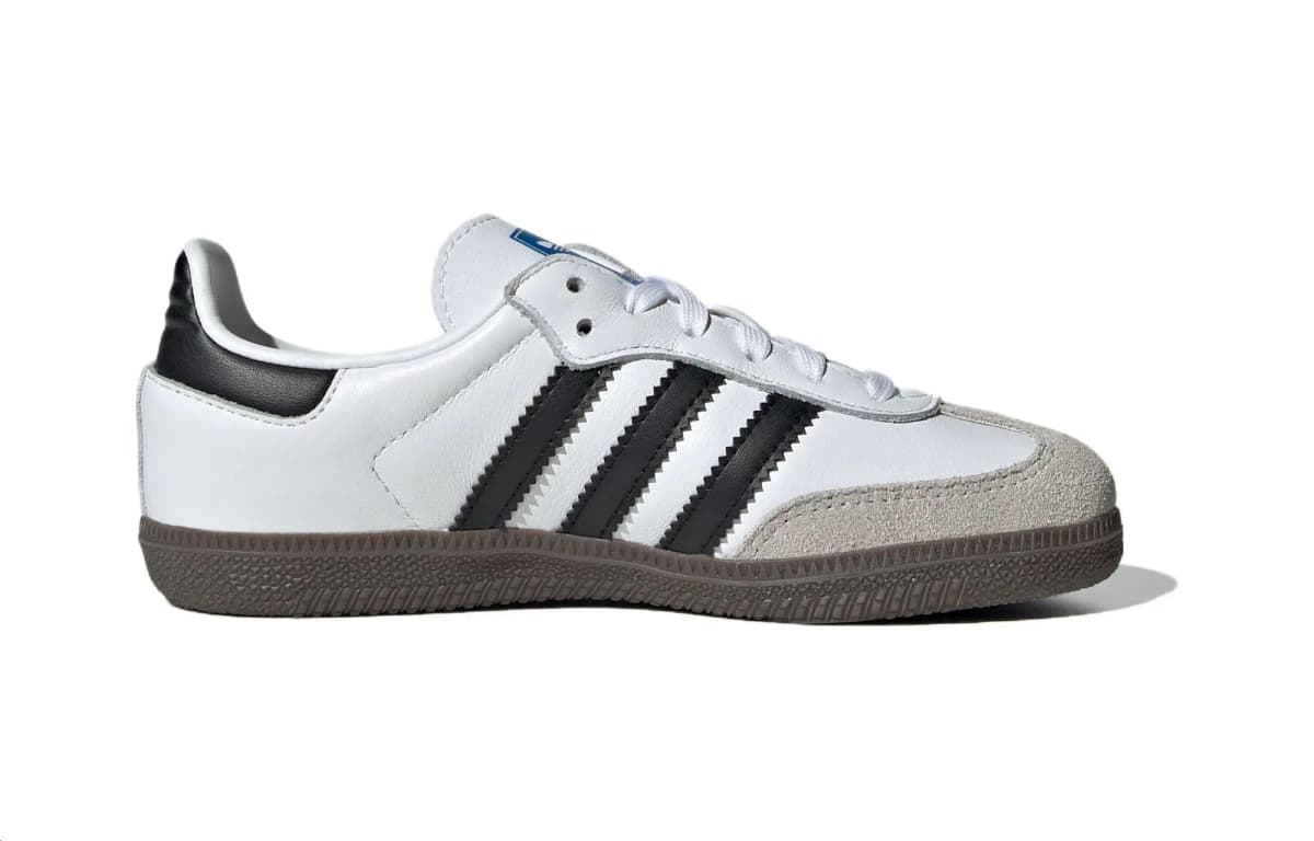 Adidas Samba OG Cloud White Core Black Gum PS 2