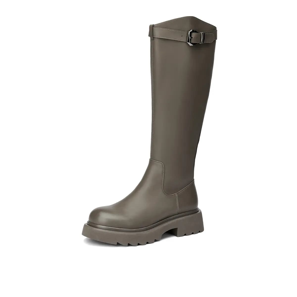 GEMEIQ Knee high Boots 4cm Women's 6