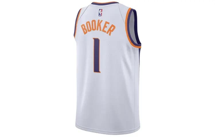 Nike NBA Association Edition Suns Booker #1 Kişi Basketbol Maykası Ağ 2