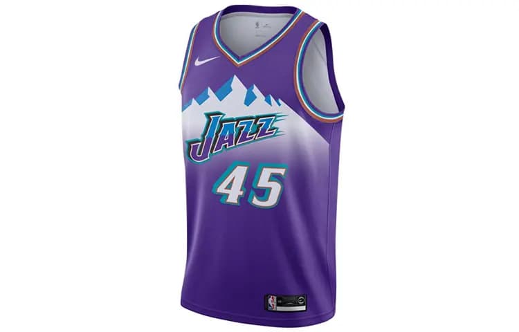 Nike X NBA Utah Jazz Donovan Mitchell Classic Edition Forma Bənövşəyi