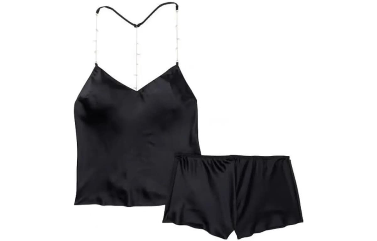 Victoria's Secret Qadın Pijama Dəsti Qara