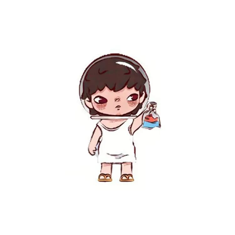 POP MART HIRONO ONO Wide Mercy City Collection Jelly Stickers IP Merch