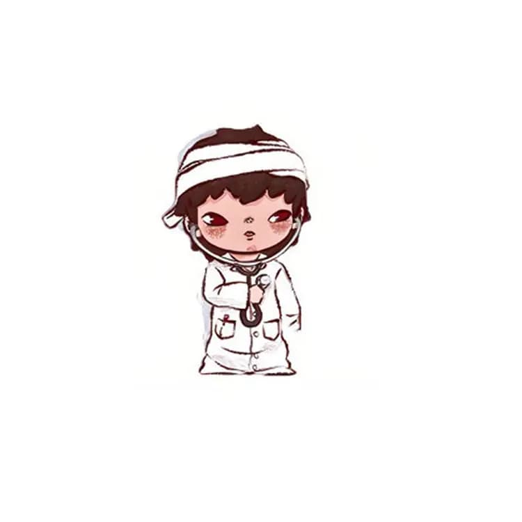 POP MART HIRONO ONO Wide Mercy City Collection Jelly Stickers IP Merch 13