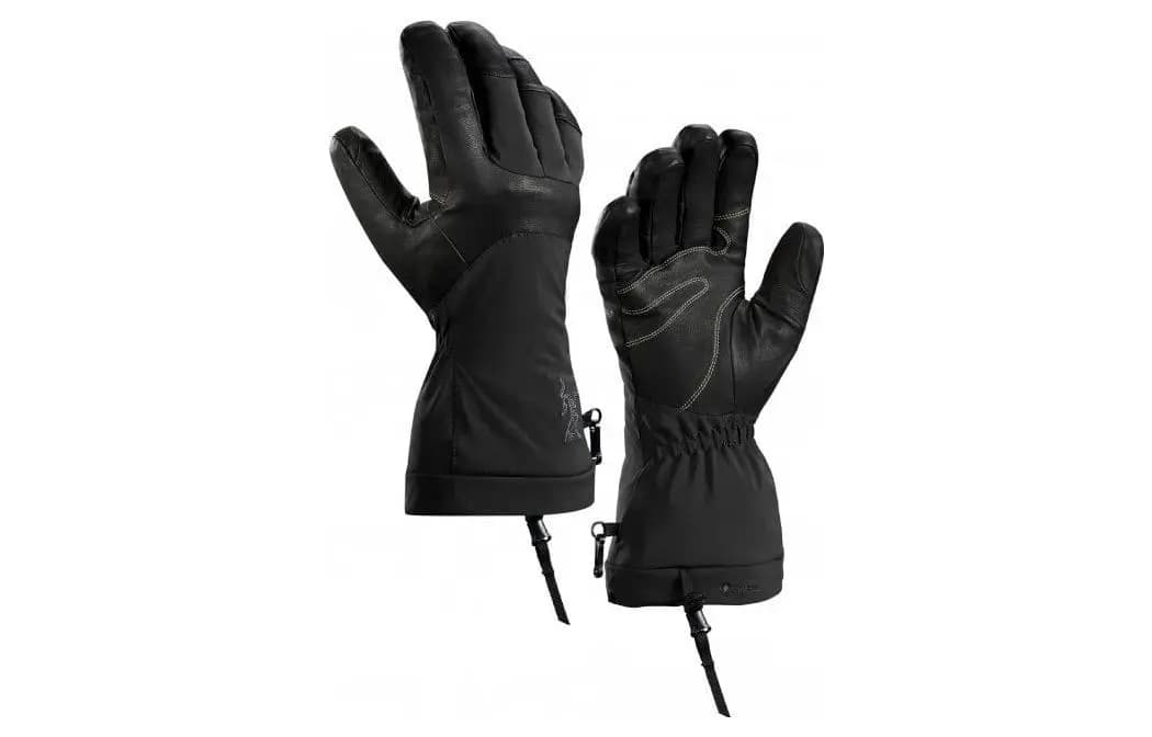 Arcteryx Fission SV Solid Color Warm Gloves Unisex Black