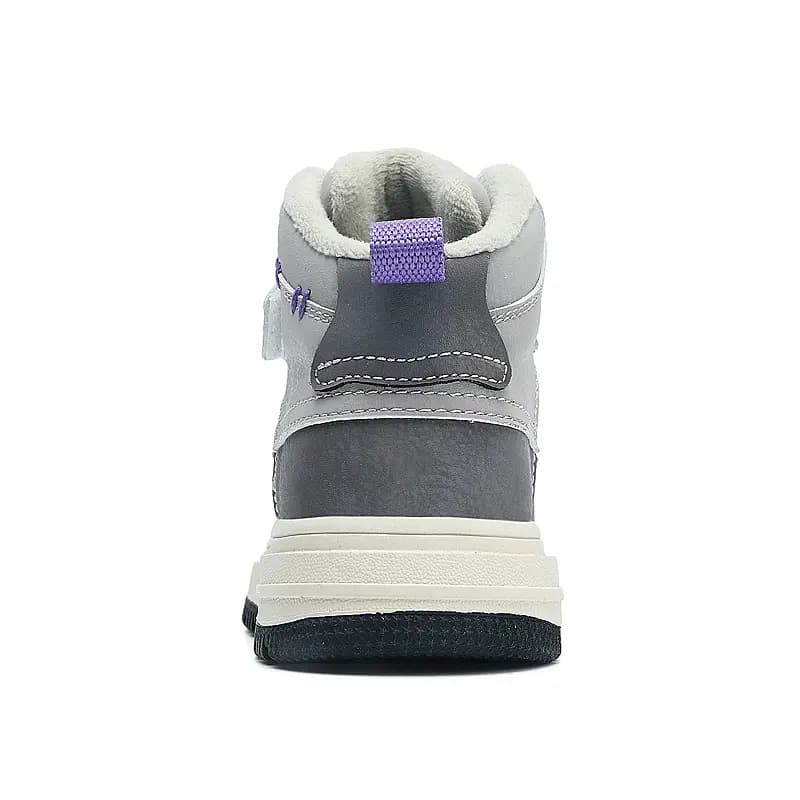 Jeep Warm Wear-Resistant Slip-Resistant High-Top Kids' Skateboarding Shoes Cherry Blossom Pink Kids' 4