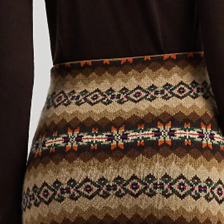 Polo Ralph Lauren Uzun Don Qadın Çoxrəngli 4
