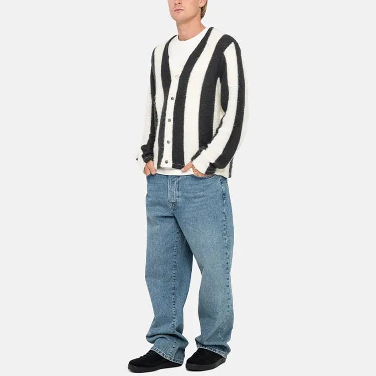 Stussy Stripe Brushed Cardigan 13