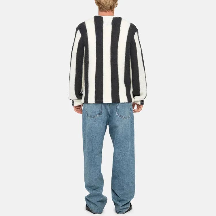 Stussy Stripe Brushed Cardigan 12