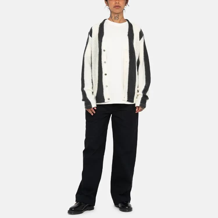Stussy Stripe Brushed Cardigan 14