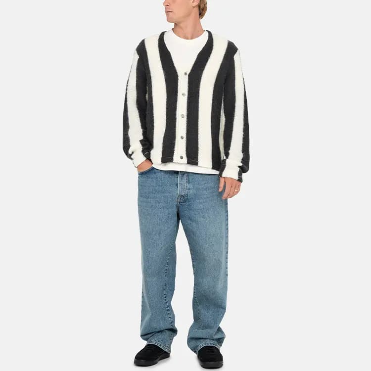 Stussy Stripe Brushed Cardigan 11