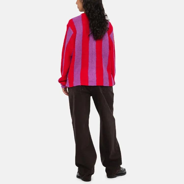 Stussy Stripe Brushed Cardigan 7