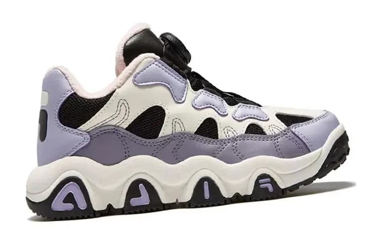 FILA KIDS Low Top Uşaq Basketbol Ayaqqabısı Süd Rəngi 2