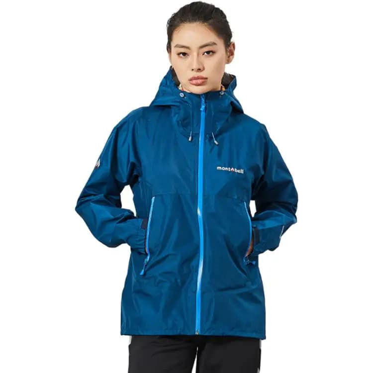MONTBELL Outdoor Hiking Waterproof, Windproof, And Water Repellent Windbreaker Jacket Women's 5