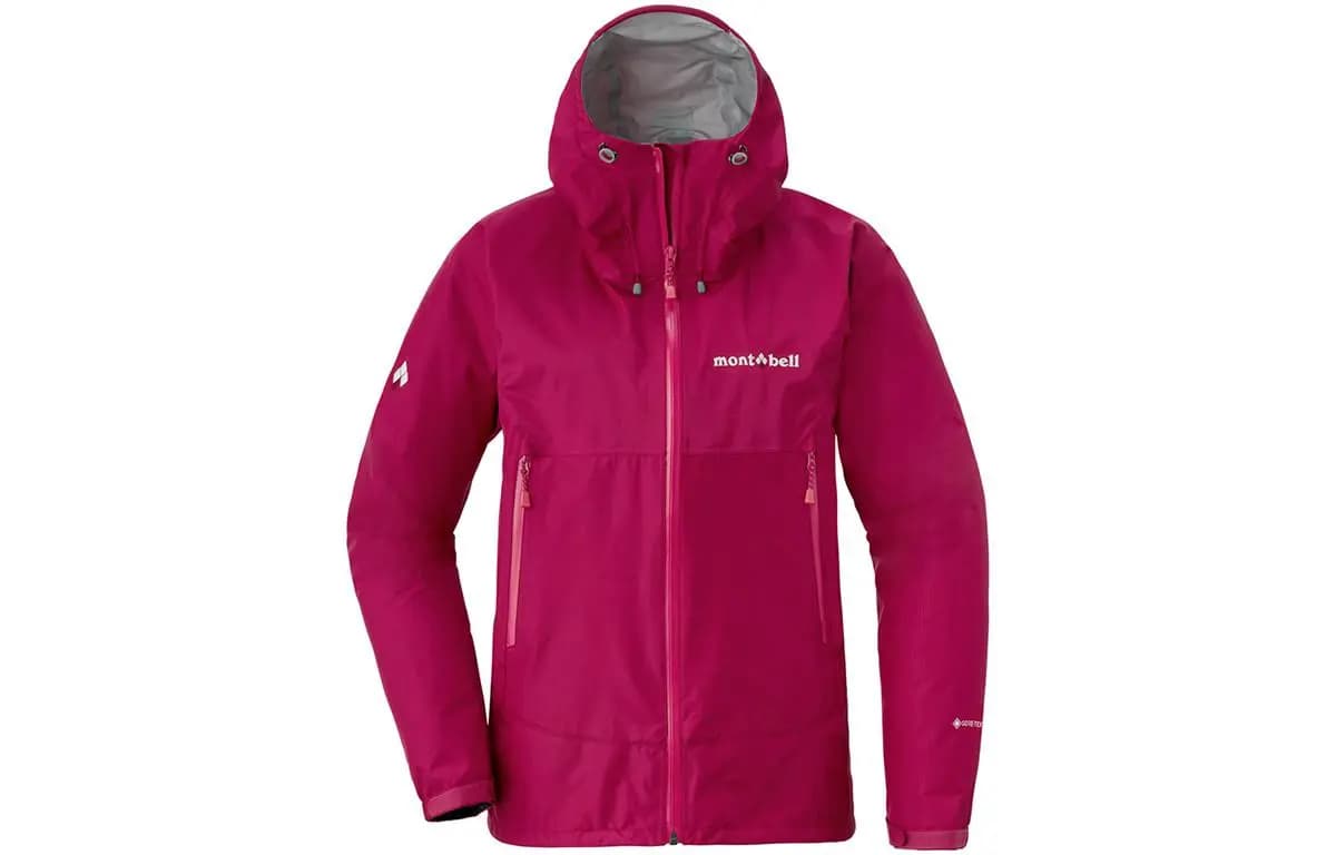 MONTBELL Outdoor Hiking Waterproof, Windproof, And Water Repellent Windbreaker Jacket Women's 2
