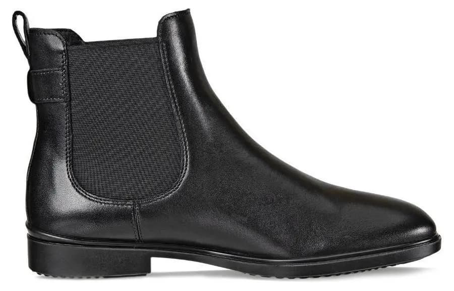 Ecco Short Chelsea Boots 1.5cm Women's Black 2