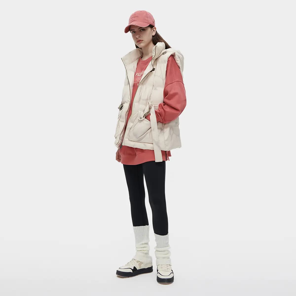 FILA FUSION WORKWEAR Qadın Jileti Boz 3