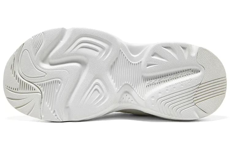 Big Kid Skechers Girls Comfortable Hook-and-Loop Cushioning Wear-Resistant Casual Shoes White 6
