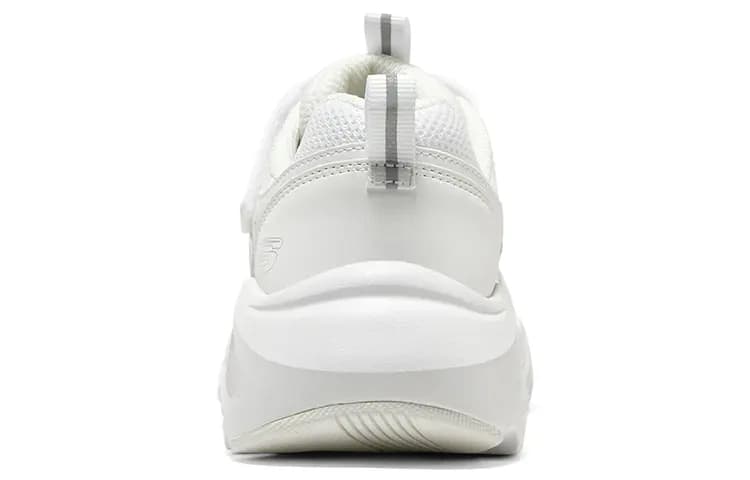 Big Kid Skechers Girls Comfortable Hook-and-Loop Cushioning Wear-Resistant Casual Shoes White 5