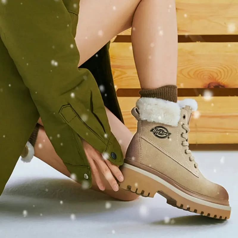 Dickies Qadın Çəkməsi Xaki 16