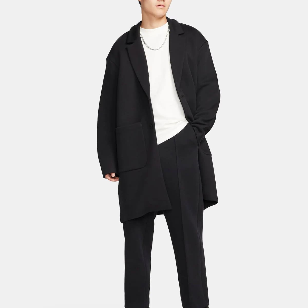 Nike Trench Coat Kişi Qara 3