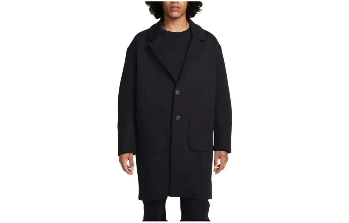 Nike Trench Coat Kişi Qara