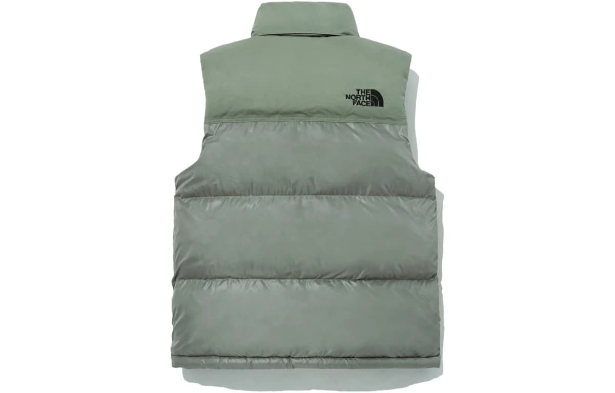 THE NORTH FACE Nuptse On Ball Unisex Jilet Xaki 2