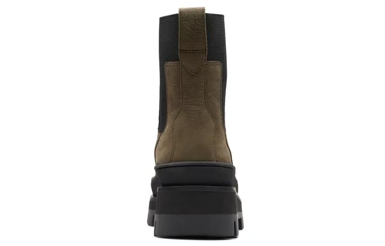 Clarks Ollie Series Crew Chelsea Qadın Çəkməsi Yaşıl 3