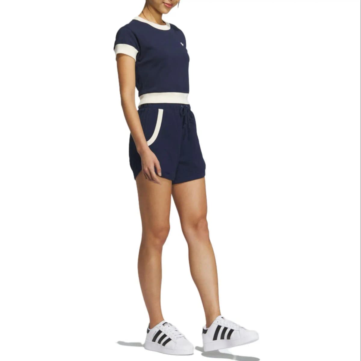 Adidas Originals X Notitle Qadın İdman Şortu Mavi 4