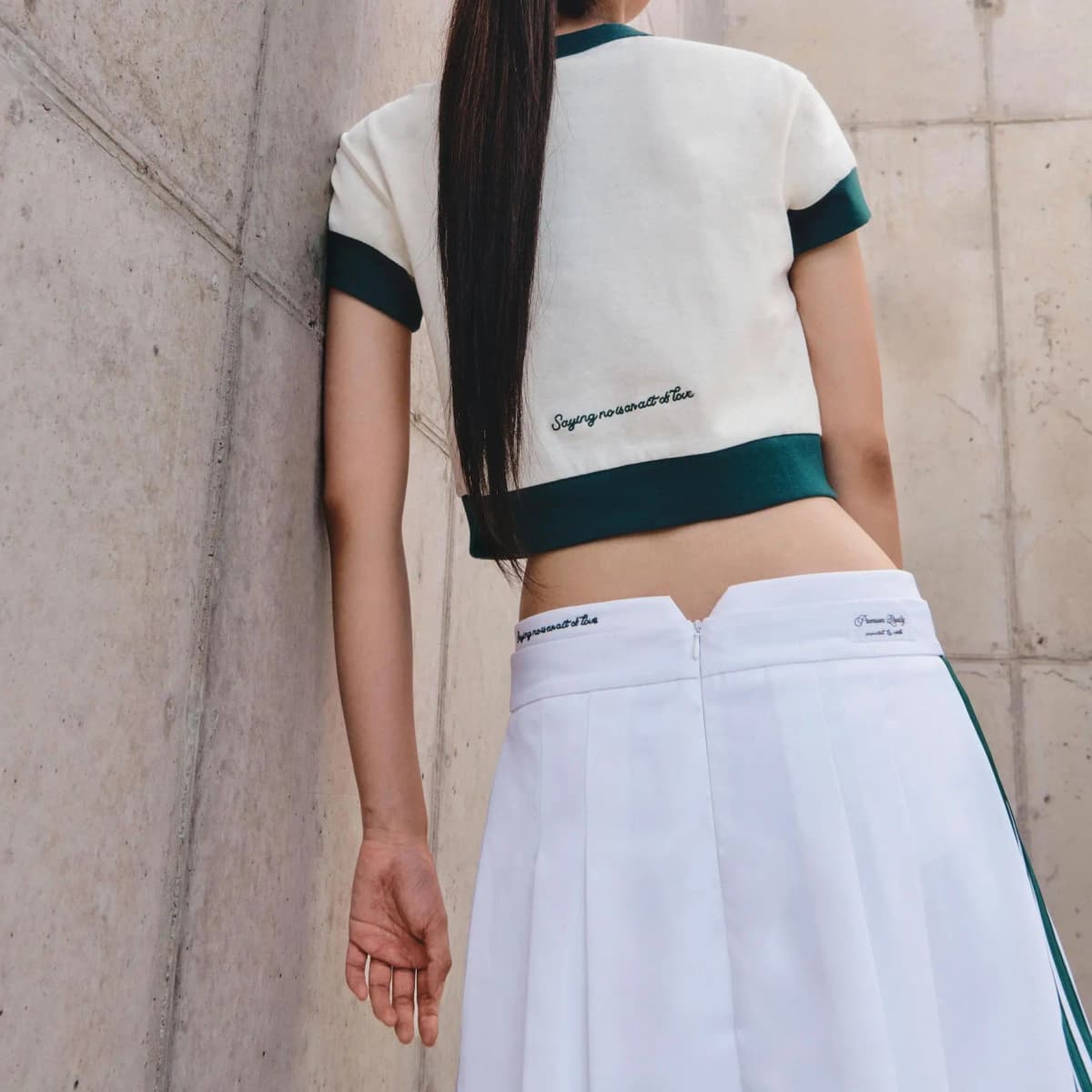Adidas Originals x Notitle Qadın Ətəyi Ağ 3