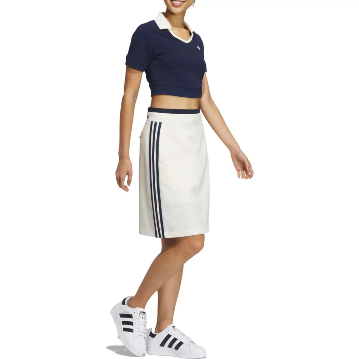 Adidas Originals WX Polo Shirts Women's Blue 4