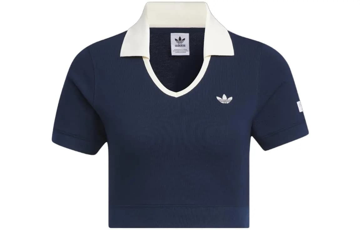 Adidas Originals WX Qadın Polo Köynəyi Mavi